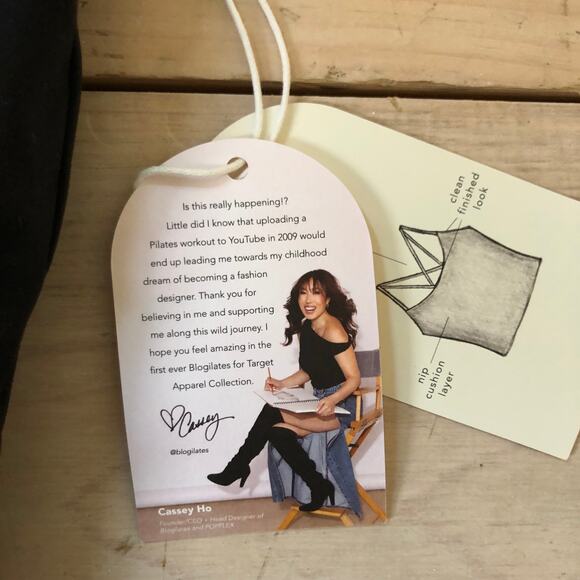 Blogilates NWT Women's Strappy Tank Black XS - Picture 7 of 9